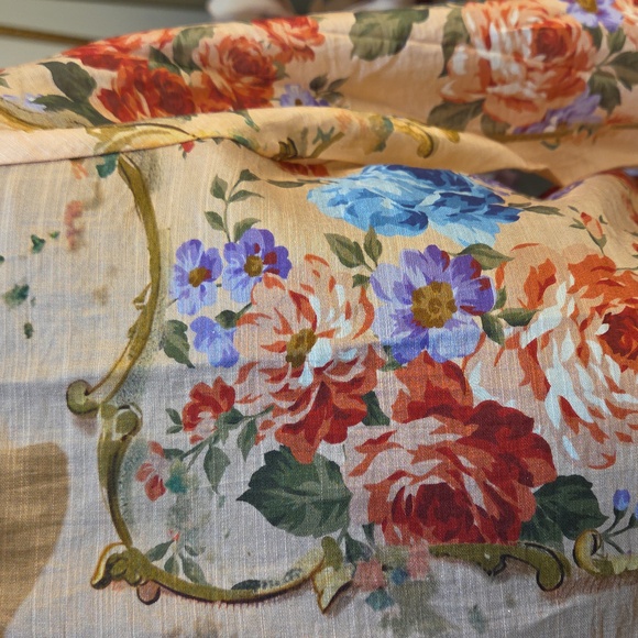 Nwt Xl & Large Joie Floral Button Down Shirt - Pink and Blue - Picture 8 of 17